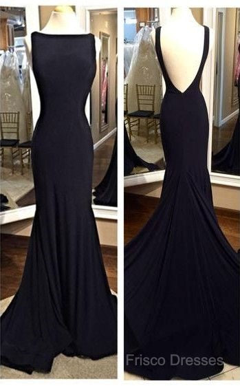 Sexy Black Formal Prom Dress, Formal Prom Dress, Formal Gown, Graduation School Party Dress, Winter Formal Dress