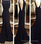 Sexy Black Formal Prom Dress, Formal Prom Dress, Formal Gown, Graduation School Party Dress, Winter Formal Dress