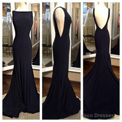 Sexy Black Prom Dress, Prom Dresses, Evening Gown, Graduation School Party Dress, Winter Formal Dress