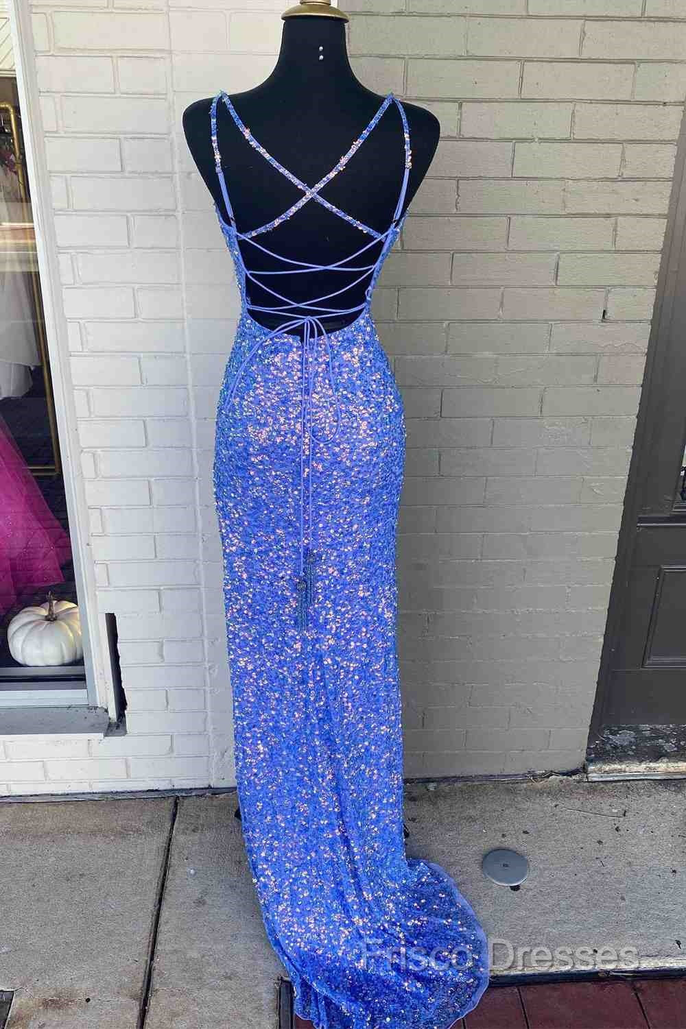 Sexy Iridescent Burgundy Sequin Formal Prom Dress Straps Glitter Formal Dress Uk
