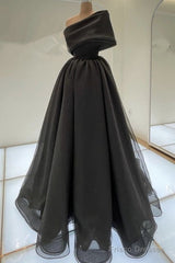 Sexy Long One Shoulder Prom Dresses