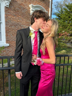 Sexy Mermaid Long Hot Pink Prom Dress Birthday Outfits
