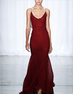 Straps Burgundy Long Prom Dresses For Teens