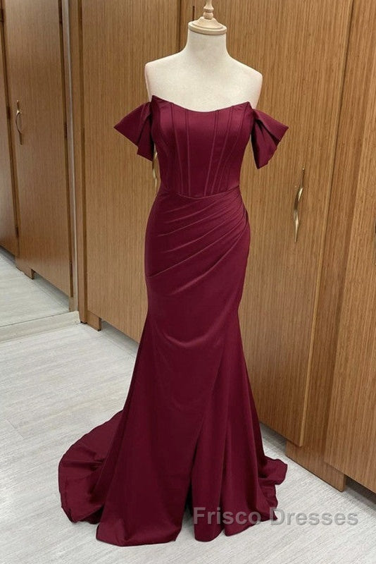 Sexy Mermaid Split Corset Dress Off The Shoulder Secondary image