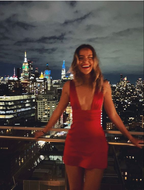 Sexy Red Deep V Bodycon Short Prom Dress Homecoming Dress