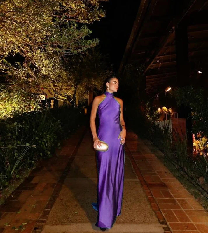 Sexy Sheath Blue Evening Gown Prom Party Dresses