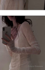 Sexy Sheath Off The Shoulder White Lace Beach Dress WomenS Vacation Dresses Birthday Dress