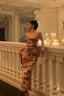 Sexy Sheath Spaghetti Straps Floral Prom Dresses Birthday Outfits Evening Gown