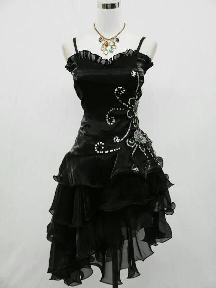 Sexy Sheath Straps Sleeveless Black Short Prom Dress