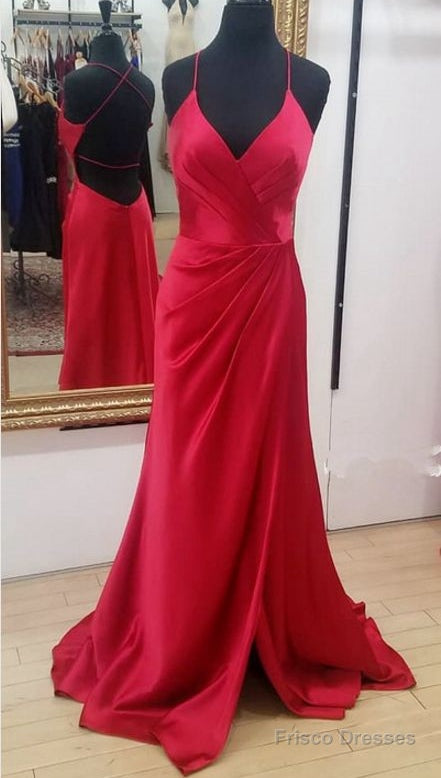 Sexy Simple Long Prom Dress,Charming Evening Dress Main image