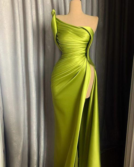 Sexy Sleeveless Mermaid Prom Dresses Main image