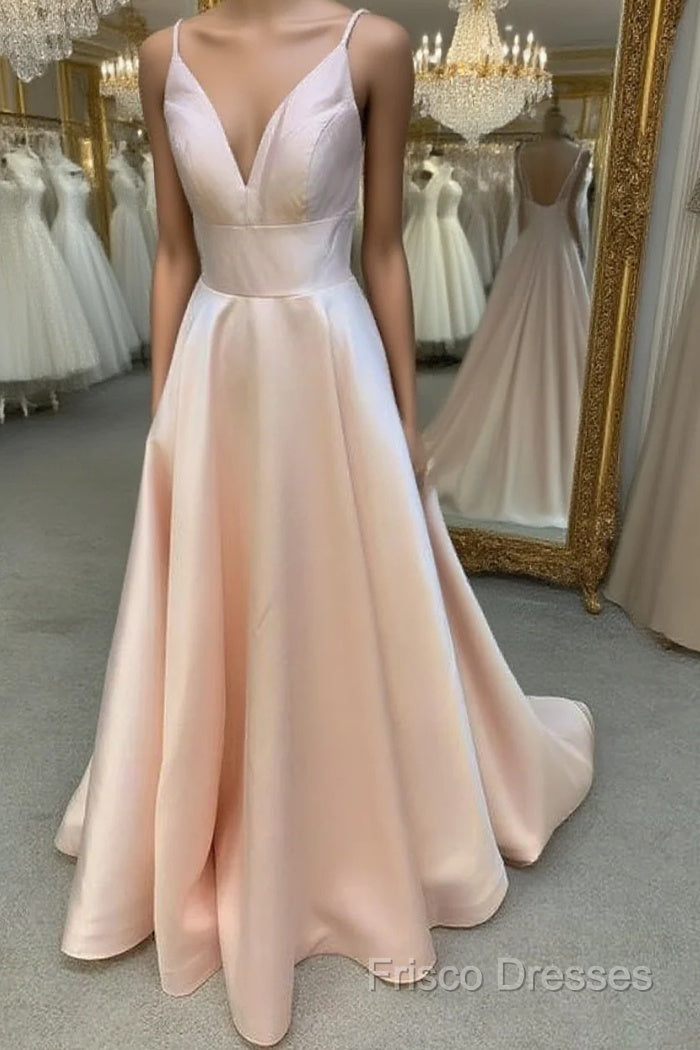 Sexy Spaghetti Straps A-Line Formal Prom Dress, Formal Dress Formal Prom Gowns, Formal Women Dress,Formal Prom Dress Main image