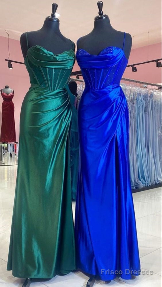 Sexy Sweetheart Neck Mermaid Long Prom Dresses Main image