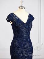 Sheath/Column V-neck Floor-Length Tulle Mother of the Bride Dress With Appliques Lace