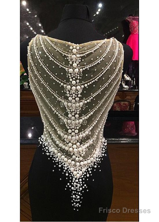 Sheath Evening Dresses With Beadings & Rhinestones Secondary image