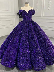 Shiny Off The Shoulder Burgundy Purple Long Prom Dresses, Wine Red Purple Formal Evening Dresses
