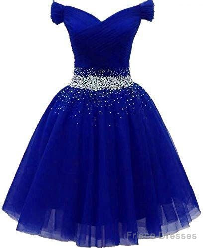 Short Dress For Juniors Off The Shoulder Homecoming Dress ,Custom Made Main image