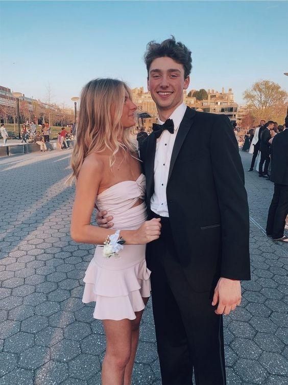 Short Homecoming Dress, A Line Homecoming Dress Main image