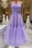 Simple purple short Formal Prom Dresses, purple homecoming Dresses