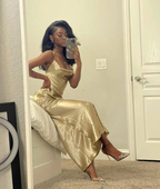Simple Square Neck Long Prom Dress Party Dress