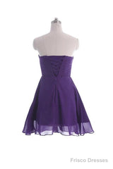 Simply Chiffon Strapless Bridesmaid Dress