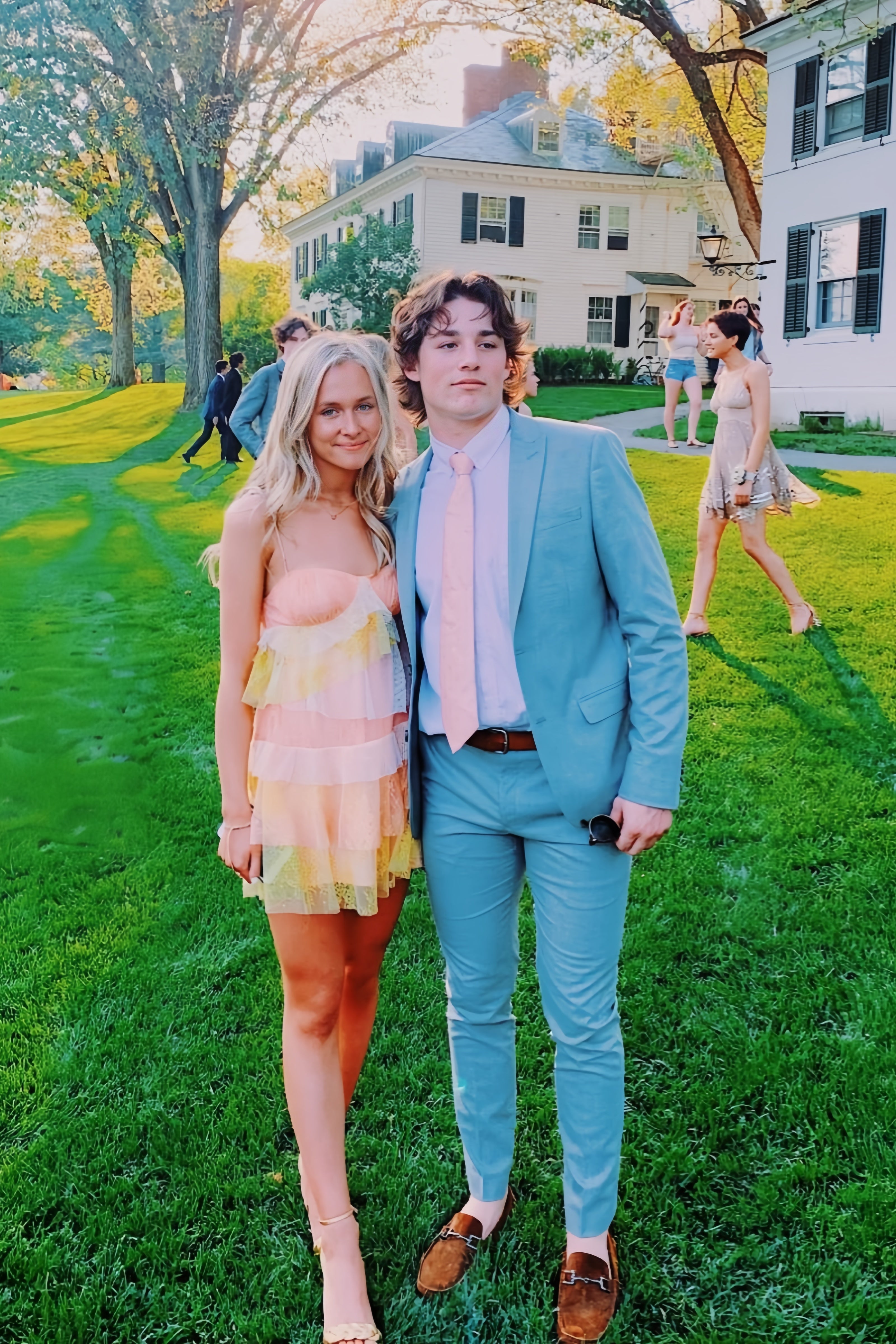 Spaghetti Straps Chiffon Lace Homecoming Dresses Mini Prom Dress,