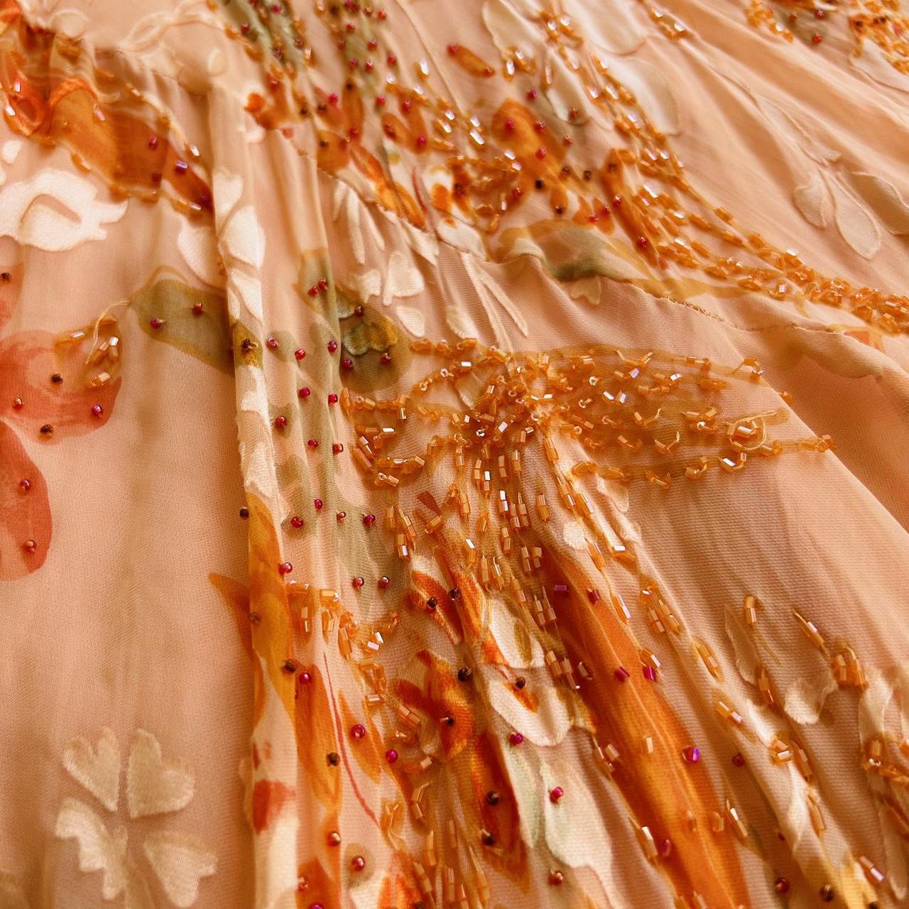 Spaghetti Straps Orange A-Line Dress Prom Dress