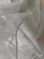 Sparkling A-Line Strap Sequined Tassel Tulle Long Prom Dress Evening Dress