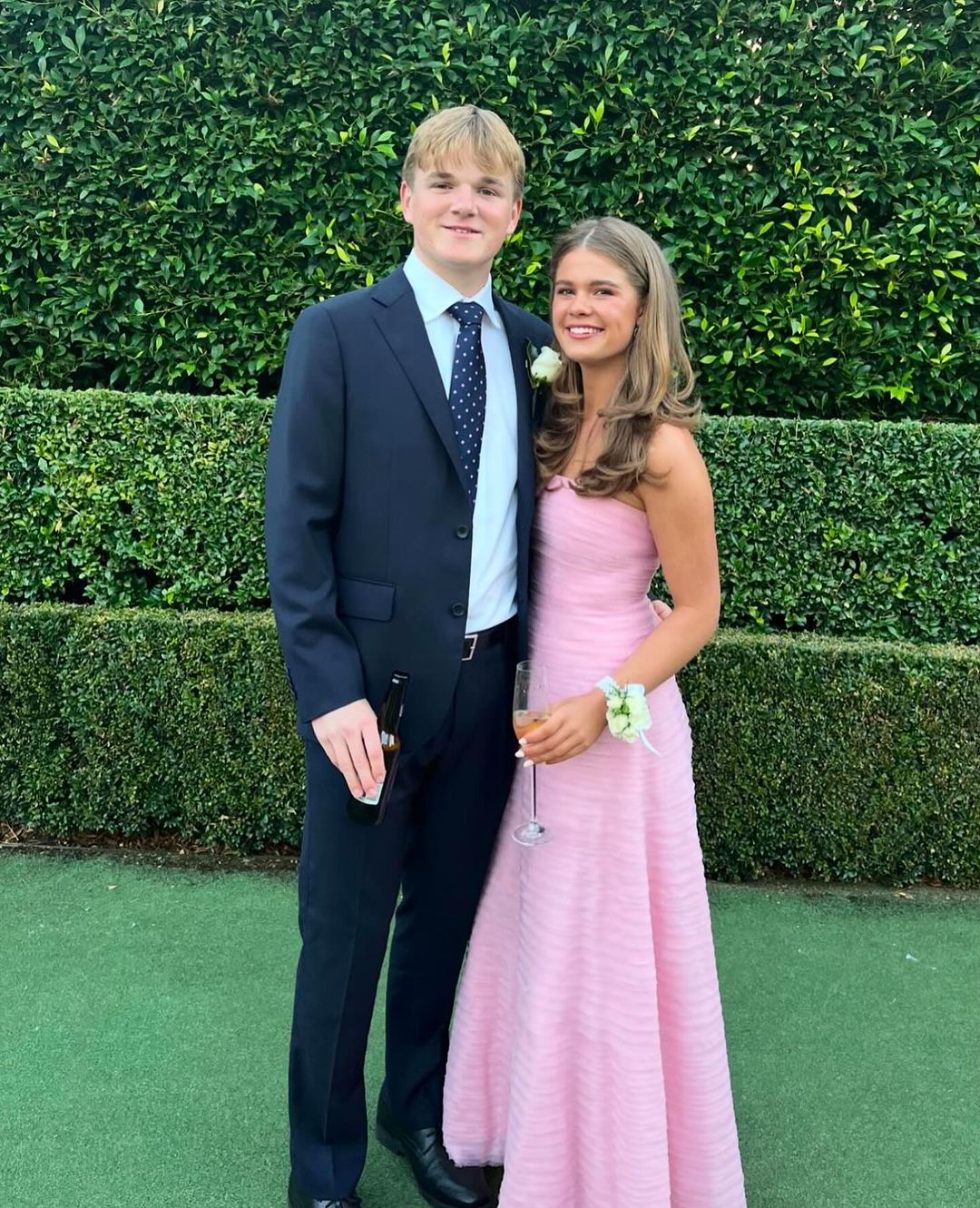Strapless Pink Long Prom Dress Evening Formal Party Gown