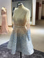 Stunning Sparkly Beading Sequin Long Sleeve V-Neck Homecoming Dresses
