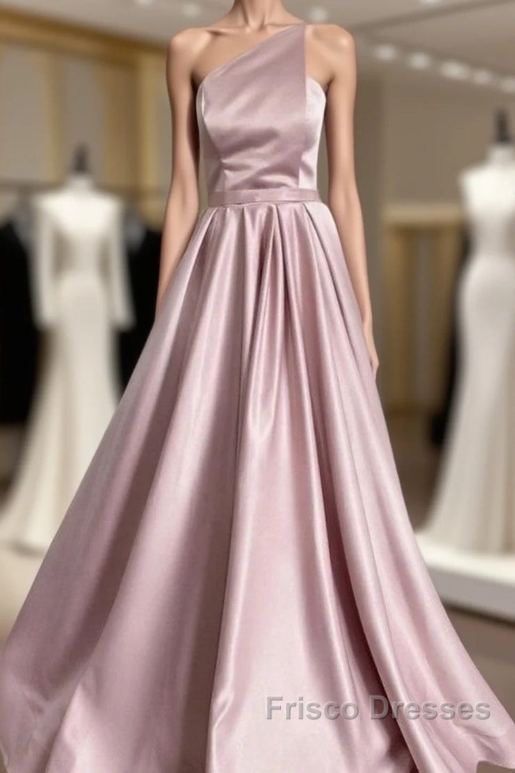 Stylish Satin Formal Prom Dress Long Strapless Main image