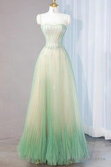 Sweet Fairy Style Ball Gown For Birthday&Quinceanera-Sparkling Diamond  A-Line Tulle Evening Dress
