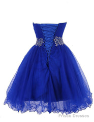 Sweetheart Tulle Cocktail Homecoming Dress