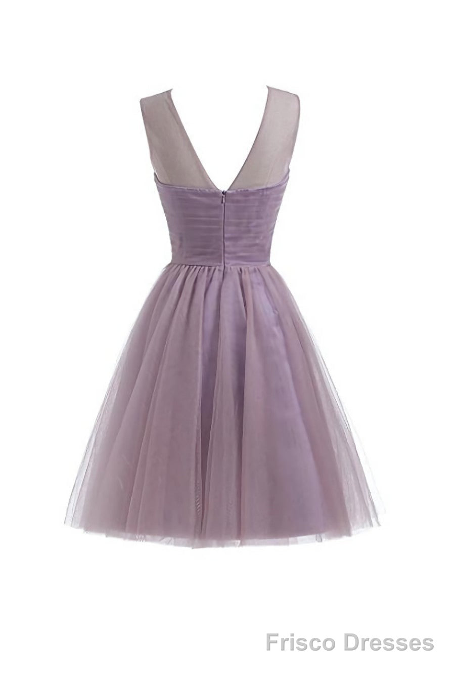 Sweetheart Tulle Homecoming Dresses A Line Scoop Short Prom Dress Secondary image