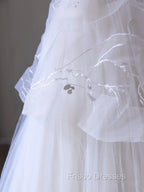 Timeless Ball Gown Jewel Neckline Sequin Sleeveless Wedding Dress Bridal Dress