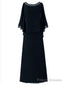Trendy Scoop Neck Beading Chiffon Mother Of The Bride Dress