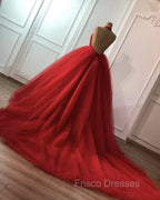 Tulle Ball Gown Halter Dress For Weddings