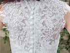V-Neck A-Line Wedding Dresses