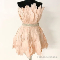 Vintage A Line Satin Champagne Homecoming Dress 18Th Birthday Outfits