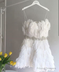 Vintage A Line Satin White Homecoming Dress 18Th Birthday Outfits