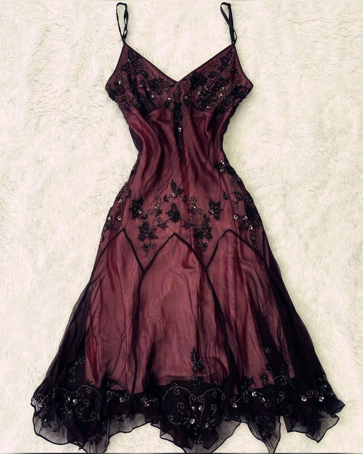 Vintage A Line Straps Dark Pink Prom Dresses 22Th Birthday Outfit Secondary image