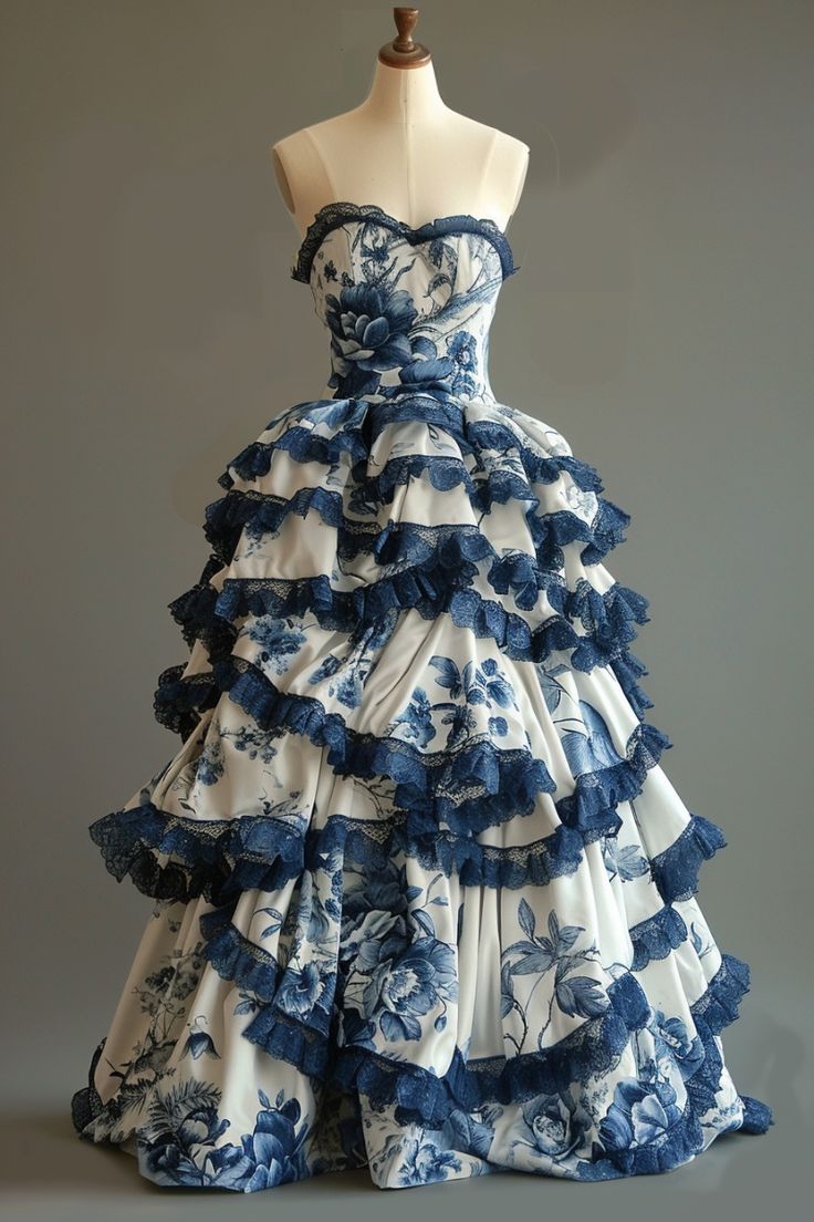 Vintage A-Line Sweetheart Chiffon Lace Long Prom Dress Elegant Layed Floral Wedding Dress Main image