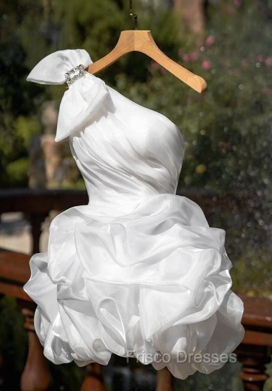 Vintage Ball Gown White Homecoming Dress 18Th Birthday Outfits Secondary image