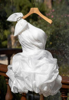 Vintage Ball Gown White Homecoming Dress 18Th Birthday Outfits