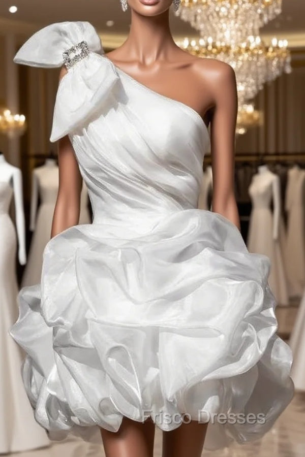 Vintage Ball Gown White Homecoming Dress 18Th Birthday Outfits Main image