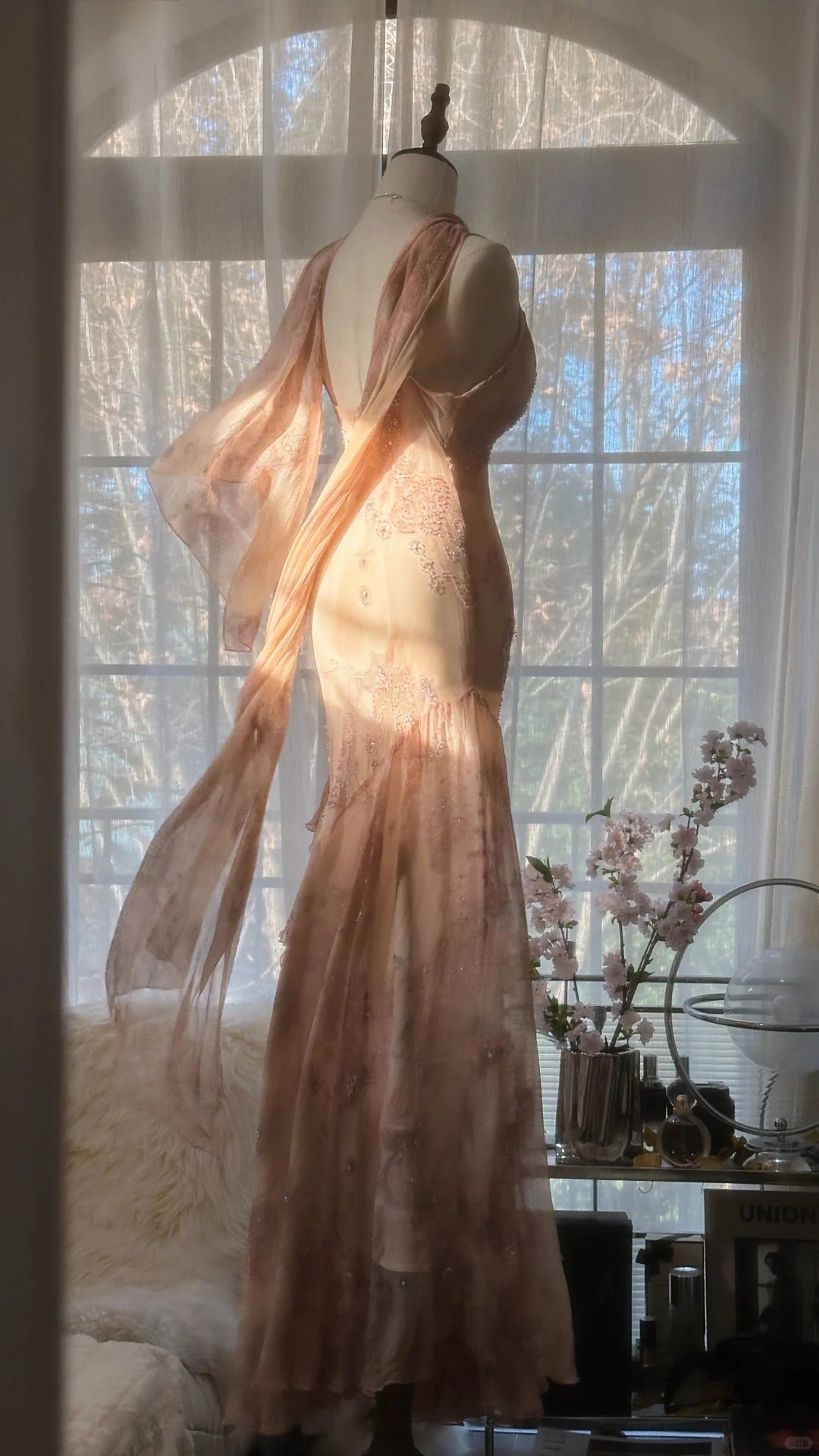 Vintage Evening Dresses, Sleeveless Long Party Gowns