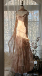 Vintage Evening Dresses, Sleeveless Long Party Gowns