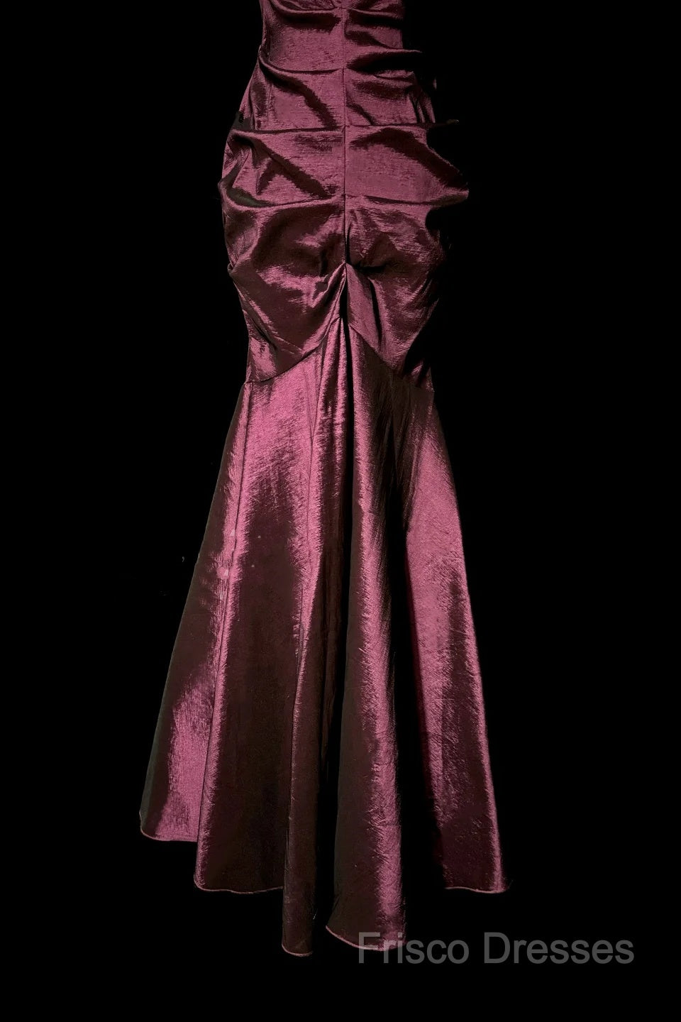 Vintage Mermaid One Shoulder Sleeveless Long Formal Prom Gown Fairy Formal Prom Dress