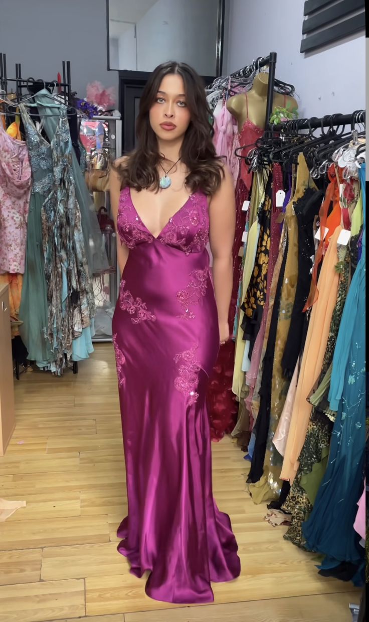 Vintage Mermaid Spaghetti Straps Backless Long Prom Dress Evening Dress Formal Dress Main image