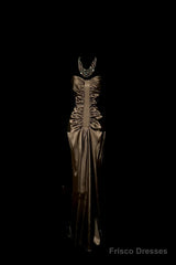 Vintage Mermaid Sweetheart Brown Long Prom Gown Fairy Prom Dresses